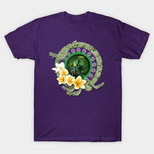 Amazon Parrot Yellow Nape Amazon Art Nouveau T-Shirt